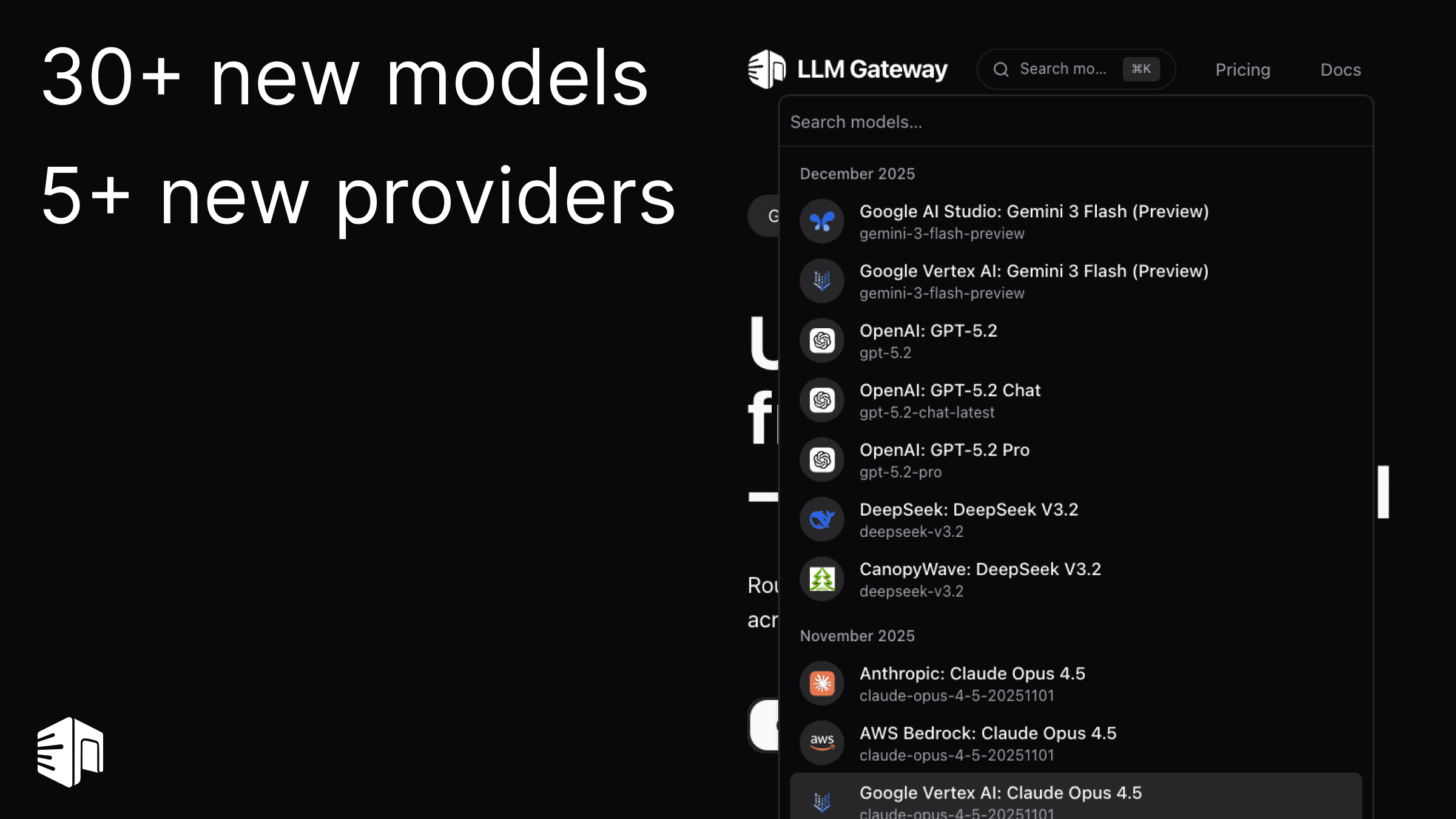 New models